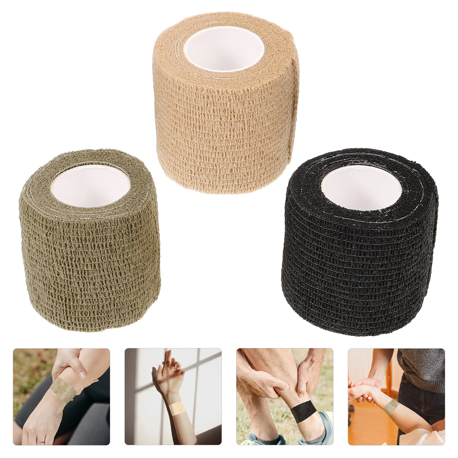 3Pcs Camouflage Bandages Elastic Sports Protective Wrap Non-Woven Self Adhesive Athletic Arm Knee Wrist Bandages for Hunting
3Pcs Camouflage Bandages Elastic Sports Protective Wrap Non-Woven Self Adhesive Athletic Arm Knee Wrist Bandages for Hunting
