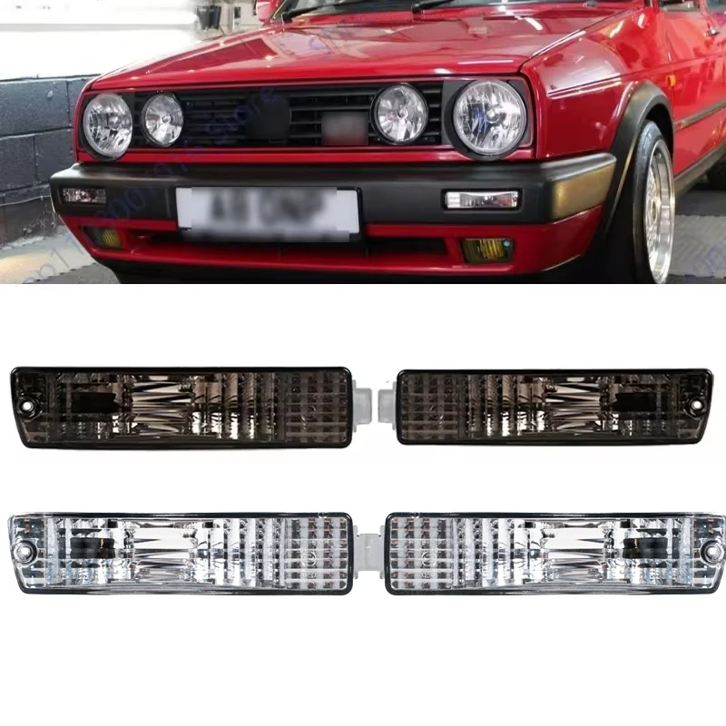 2pcs Car Front Bumper Turn Signal Indicator Light For Volkswargen VW Golf 2 MK2 Jetta 2 MK2 1980-1992 Accessories
2pcs Car Front Bumper Turn Signal Indicator Light For Volkswargen VW Golf 2 MK2 Jetta 2 MK2 1980-1992 Accessories
