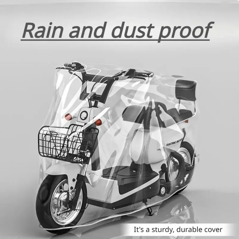 Disposable electric car rain cover general transparent thickened motorcycle jacket dustproof windscreen battery car rain cover
Disposable electric car rain cover general transparent thickened motorcycle jacket dustproof windscreen battery car rain cover