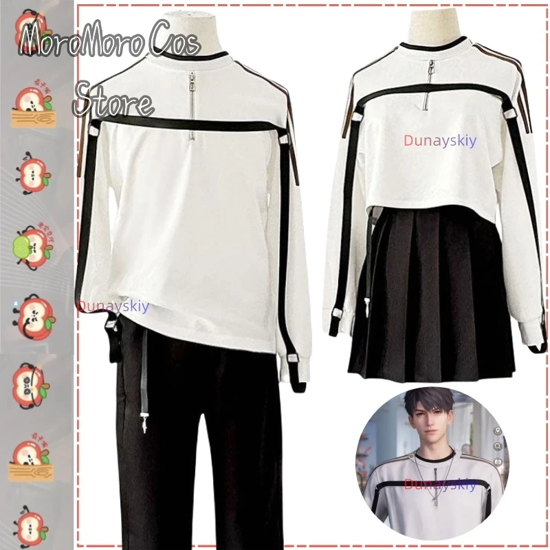 Love And Deepspace Caleb 코스프레 Costume Hoodie Casual Sweatshirt Belt White Long Sleeves Halloween Party Women Men Carnival
Love And Deepspace Caleb 코스프레 Costume Hoodie Casual Sweatshirt Belt White Long Sleeves Halloween Party Women Men Carnival