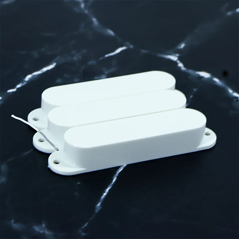 3 X Sealed Plastic Electric Guitar Single Coil Pickup Covers for Strat Style Electric Guitar White Replacement Parts
3 X Sealed Plastic Electric Guitar Single Coil Pickup Covers for Strat Style Electric Guitar White Replacement Parts