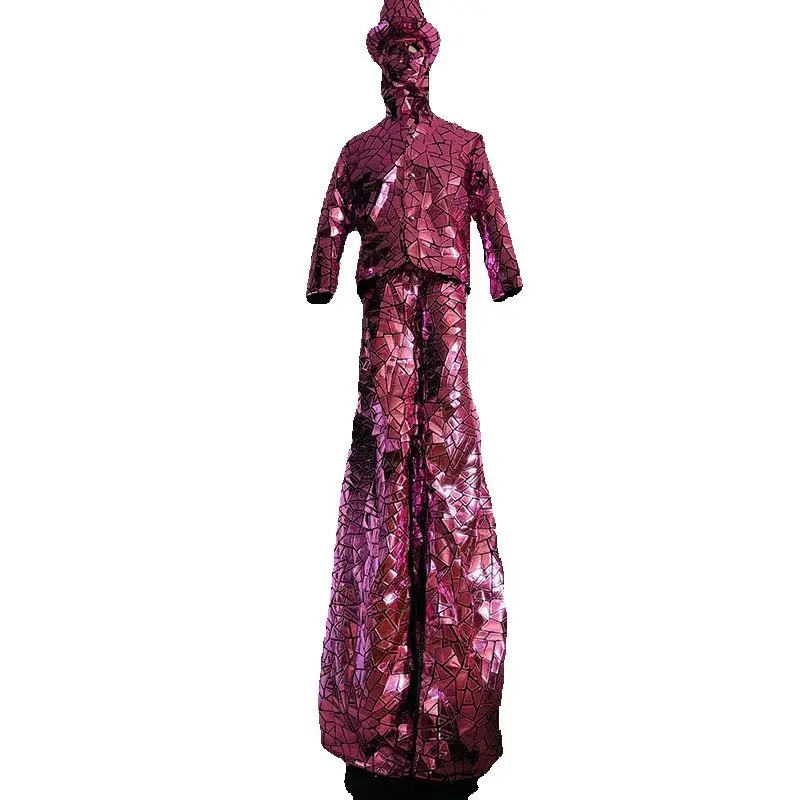 Светодиодные ходули, ходунки, роботы, блестящие зеркальные тканевые костюмы с блестками, костюм для выступления на сцене, косплей костюм для развлечений, меняющий цвет
Светодиодные ходули, ходунки, роботы, блестящие зеркальные тканевые костюмы с блестками, костюм для выступления на сцене, косплей костюм для развлечений, меняющий цвет