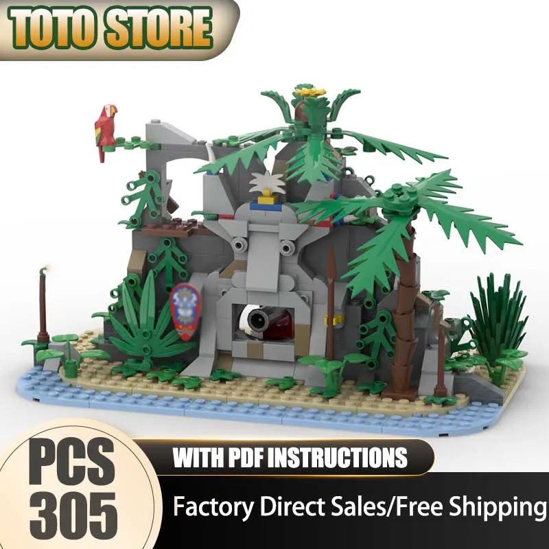 Pirate Fortress Model Moc Building Blocks Modular Guardian’s Grotto Model Technology Brick Assembly Construction Toy Holiday
Pirate Fortress Model Moc Building Blocks Modular Guardian’s Grotto Model Technology Brick Assembly Construction Toy Holiday