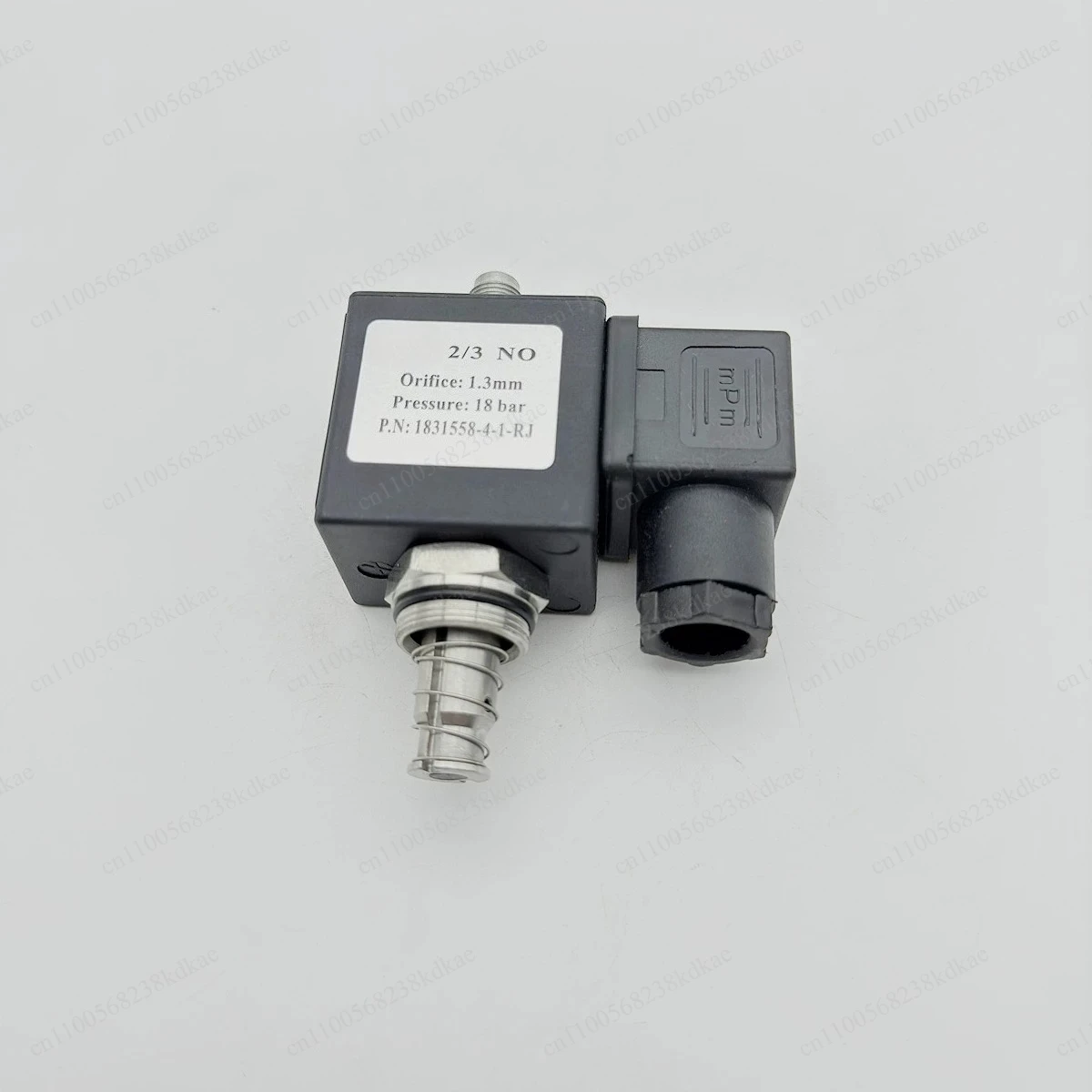 1831558-4-1-RJ Compressor Solenoid Coil Valve, 18000kPa, Orifice 1.7/2.0mm
1831558-4-1-RJ Compressor Solenoid Coil Valve, 18000kPa, Orifice 1.7/2.0mm