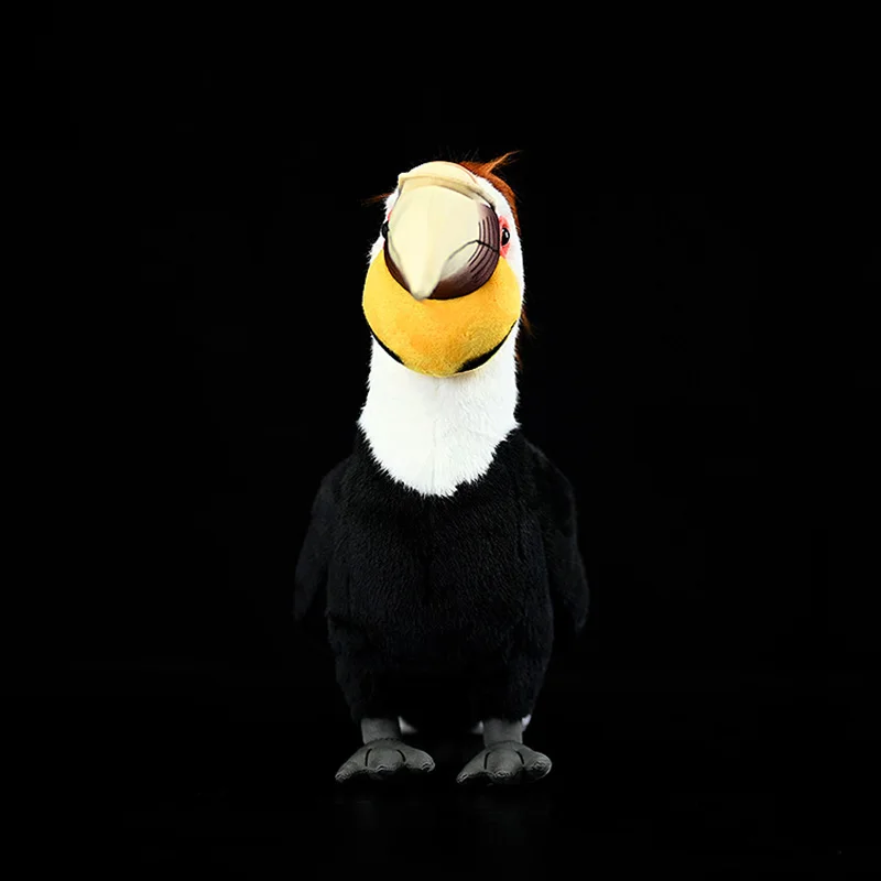 Wreathed Hornbill Plush Toy High Fidelity Rhyticeros Undulatus Plushie Lifelike Stuffed Animals Simulation Doll Cute Bird Gift
Wreathed Hornbill Plush Toy High Fidelity Rhyticeros Undulatus Plushie Lifelike Stuffed Animals Simulation Doll Cute Bird Gift