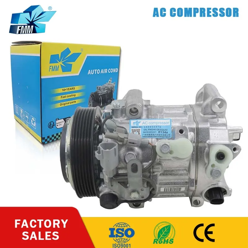 FMM 7SAS17C A/C AC Compressor for Lexus IS250 IS350 RC350 2005-2009 88320-3A510 883203A510 447280-7551 4472807551 8832048320
FMM 7SAS17C A/C AC Compressor for Lexus IS250 IS350 RC350 2005-2009 88320-3A510 883203A510 447280-7551 4472807551 8832048320