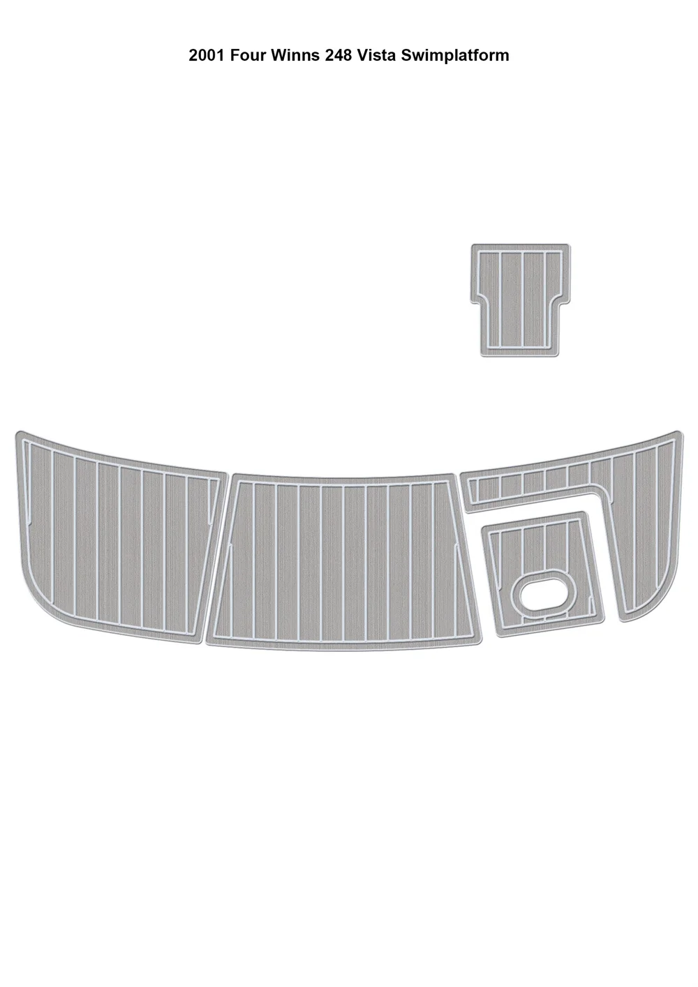 2001 Four Winns 248 Vista Swim Platform Boat EVA Faux Foam Teak Deck Floor Pad Mat SeaDek MarineMat Style Self Adhesive GHV6
2001 Four Winns 248 Vista Swim Platform Boat EVA Faux Foam Teak Deck Floor Pad Mat SeaDek MarineMat Style Self Adhesive GHV6