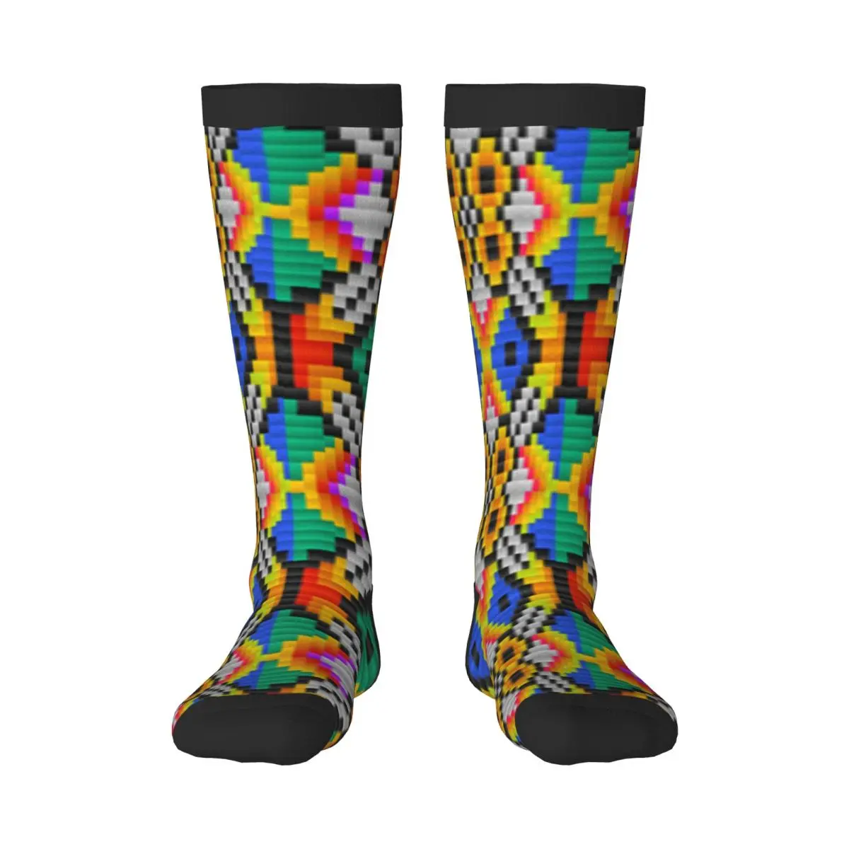 Spring/autumn over the knee socks Mexican Ethnic Tribal Pattern school dance long stocking
Spring/autumn over the knee socks Mexican Ethnic Tribal Pattern school dance long stocking