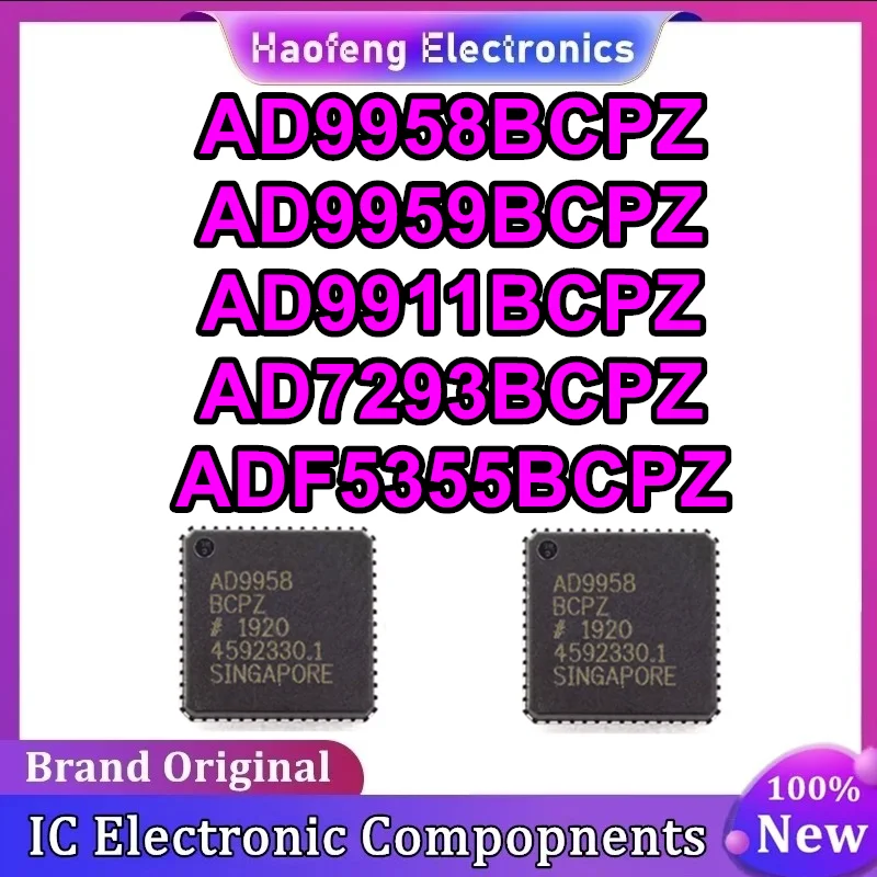 AD9958BCPZ AD9959BCPZ AD9911BCPZ AD7293BCPZ ADF5355BCPZ IC Chip 100% New Original in stock
AD9958BCPZ AD9959BCPZ AD9911BCPZ AD7293BCPZ ADF5355BCPZ IC Chip 100% New Original in stock