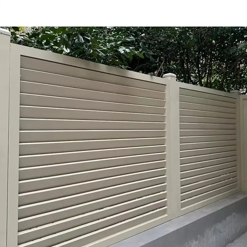 Luxury Aluminum Privacy Fence Modern Design High Strength Durable Easy Install Safety Fencing System for Garden Yard
Luxury Aluminum Privacy Fence Modern Design High Strength Durable Easy Install Safety Fencing System for Garden Yard