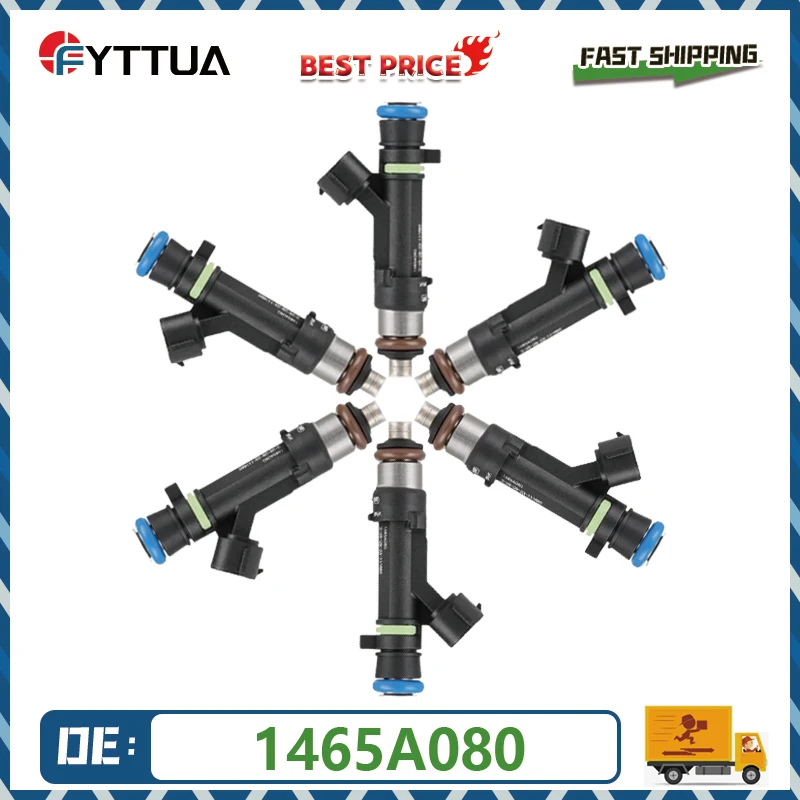 6pcs Fuel Injector Nozzle 1465A080 for MITSUBISHI OUTLANDER 3.0L V6 2007-2013 146 5A0 80
6pcs Fuel Injector Nozzle 1465A080 for MITSUBISHI OUTLANDER 3.0L V6 2007-2013 146 5A0 80