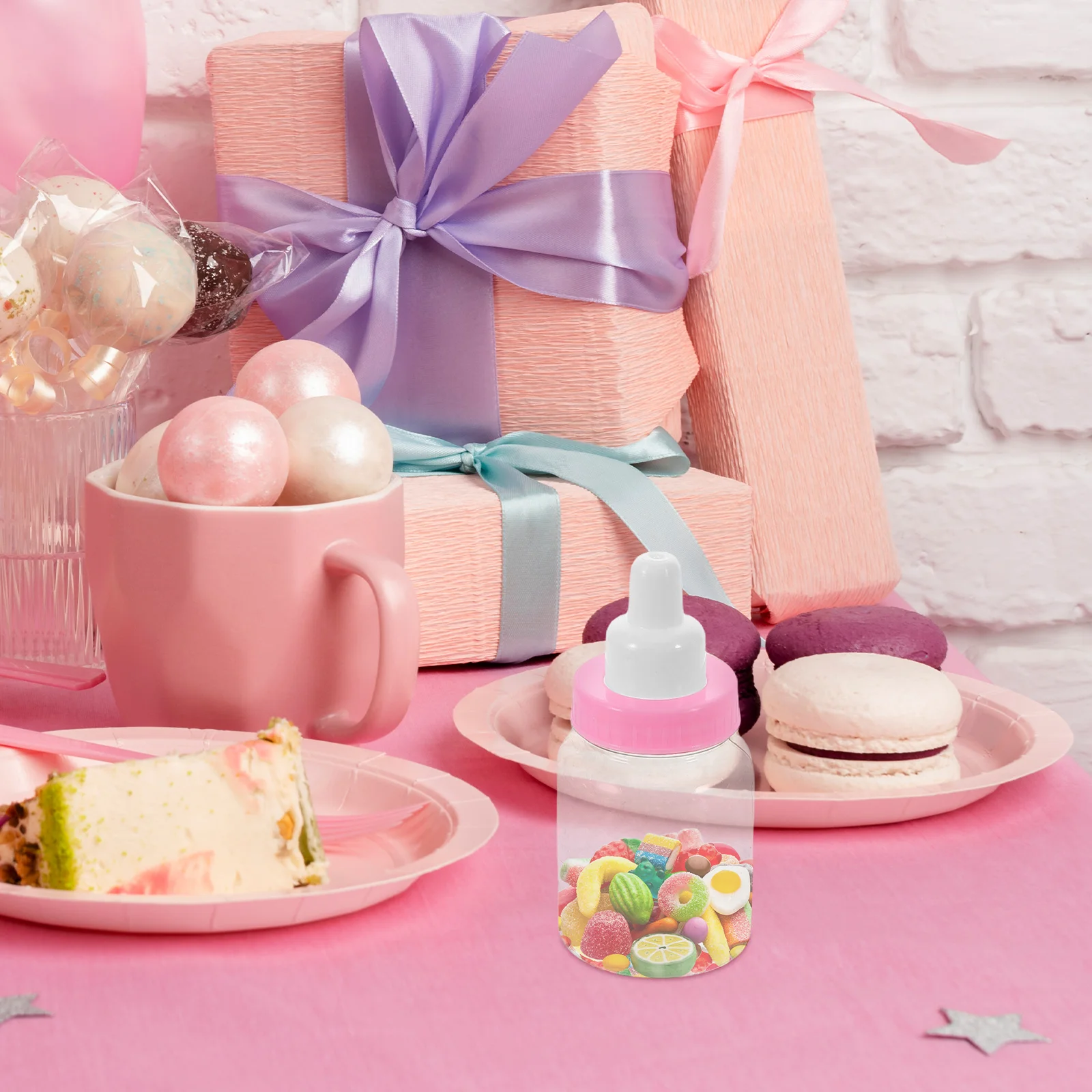 24 Pcs Decorate Small Bottles Baby Shower Favors Boy Party Play for Popularity Centerpieces Boxes Candy
24 Pcs Decorate Small Bottles Baby Shower Favors Boy Party Play for Popularity Centerpieces Boxes Candy