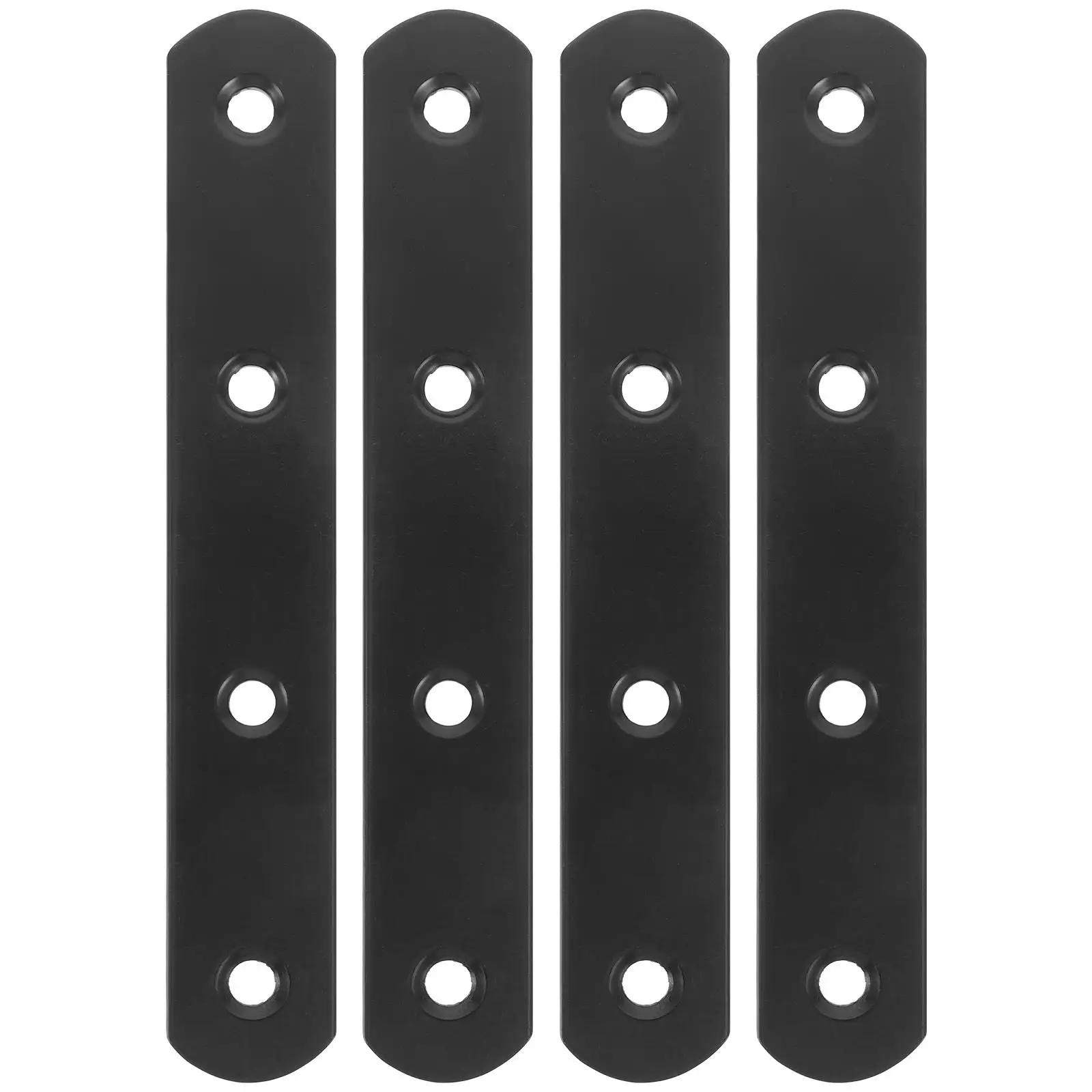 4pcs Straight Brackets 10 Inch 250mm Black Plates for Wood Fences Bookshelves Cabinets Repair Mending Metal Brackets with Holes
4pcs Straight Brackets 10 Inch 250mm Black Plates for Wood Fences Bookshelves Cabinets Repair Mending Metal Brackets with Holes