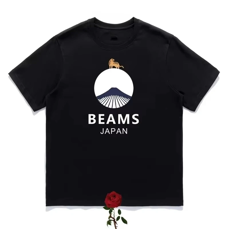 High Quality Animal Mount Print Beams T-shirts Men Women Casual Loose Round Neck Short Sleeve BEAMS JAPAN Large Size Top Tees
High Quality Animal Mount Print Beams T-shirts Men Women Casual Loose Round Neck Short Sleeve BEAMS JAPAN Large Size Top Tees