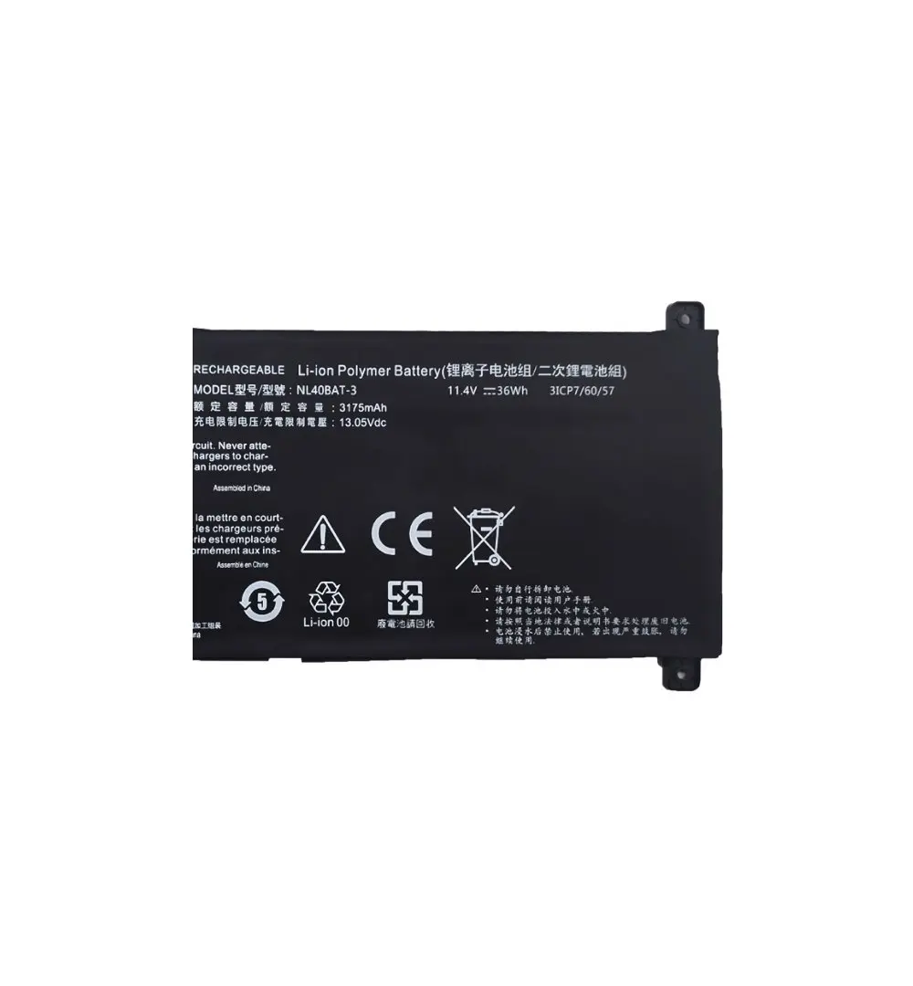 For CLEVO NL40CU NL41GU NL41LU NL51LU Mechrevo Creator Young 15 I3 6-87-NL40S-33G21 6-87-NL40S-32G21 NL40BAT-3 Laptop Battery
For CLEVO NL40CU NL41GU NL41LU NL51LU Mechrevo Creator Young 15 I3 6-87-NL40S-33G21 6-87-NL40S-32G21 NL40BAT-3 Laptop Battery