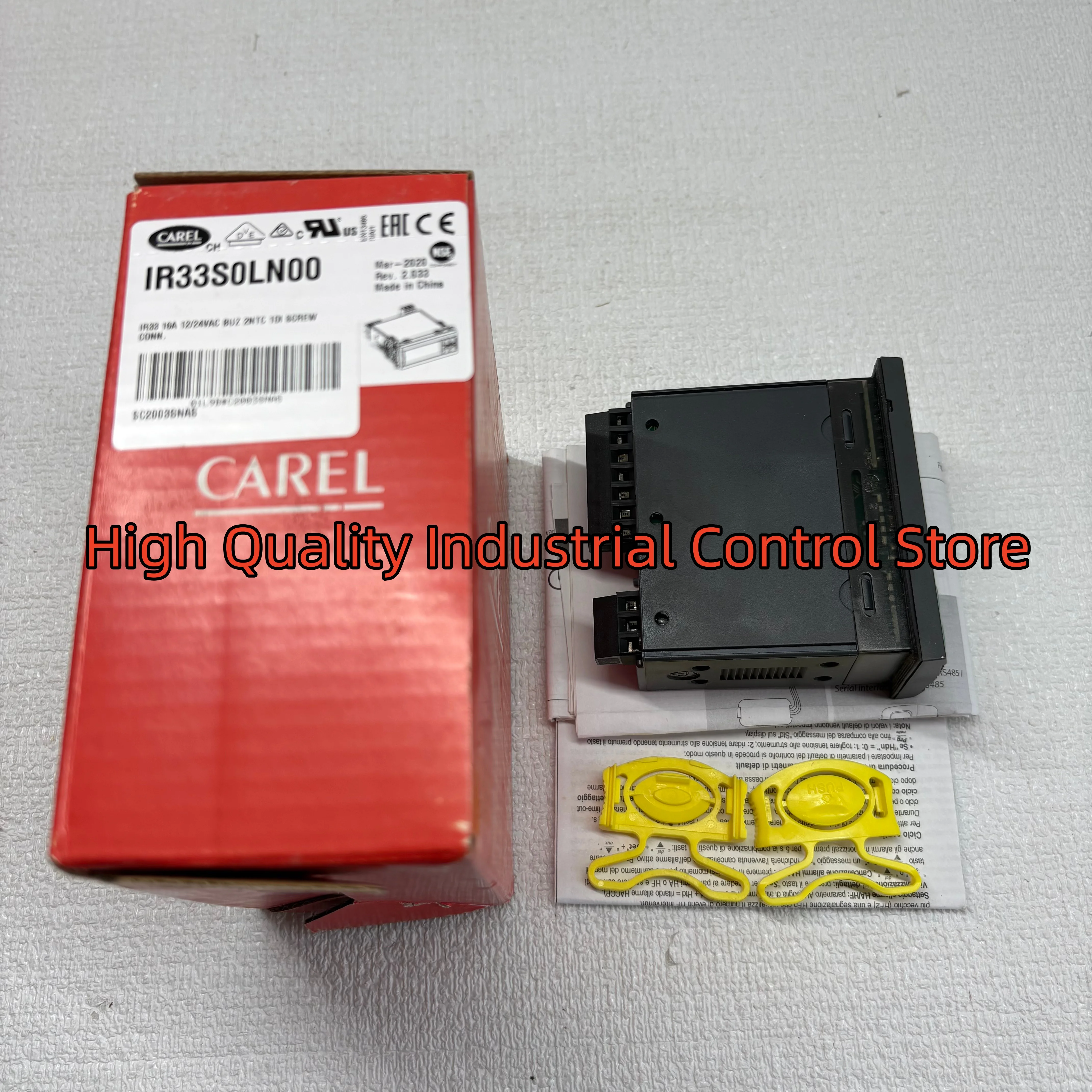 IR33S0LN00 IR33SOLNOO brand Temperature Controller new
IR33S0LN00 IR33SOLNOO brand Temperature Controller new