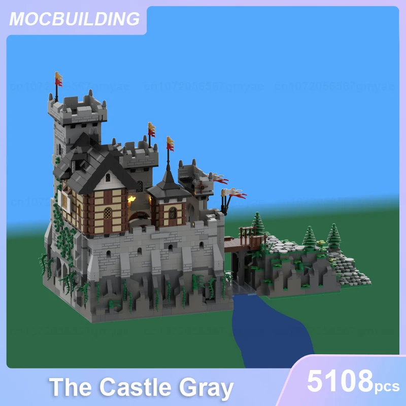 The Castle Gray Model MOC Building Blocks DIY Assemble Bricks Educational Creative Collection Display Toys Xmas Gifts 5180PCS
The Castle Gray Model MOC Building Blocks DIY Assemble Bricks Educational Creative Collection Display Toys Xmas Gifts 5180PCS