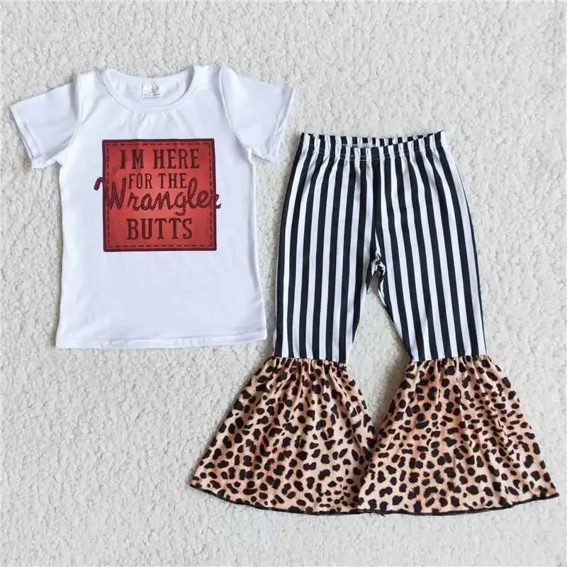 2022 RTS Baby Girls New Design White I M Hero Shirt Children Boutique Outfit Vertical Stripes Leopard Print Clothing Hot Sale
2022 RTS Baby Girls New Design White I M Hero Shirt Children Boutique Outfit Vertical Stripes Leopard Print Clothing Hot Sale