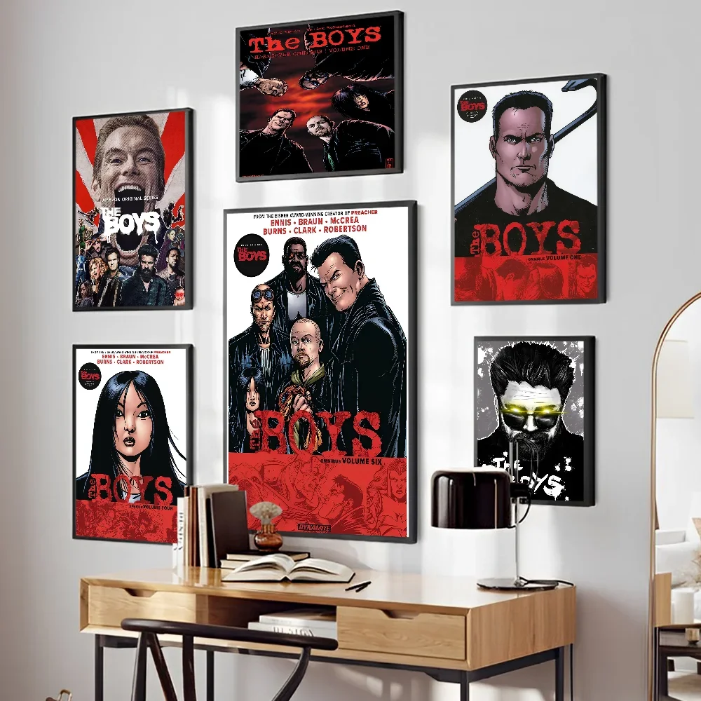 The Boys Omnibus Vol. 1 самоклеящийся художественный плакат, водонепроницаемая бумажная наклейка, постеры для кофейни, бара, настенные наклейки
The Boys Omnibus Vol. 1 самоклеящийся художественный плакат, водонепроницаемая бумажная наклейка, постеры для кофейни, бара, настенные наклейки