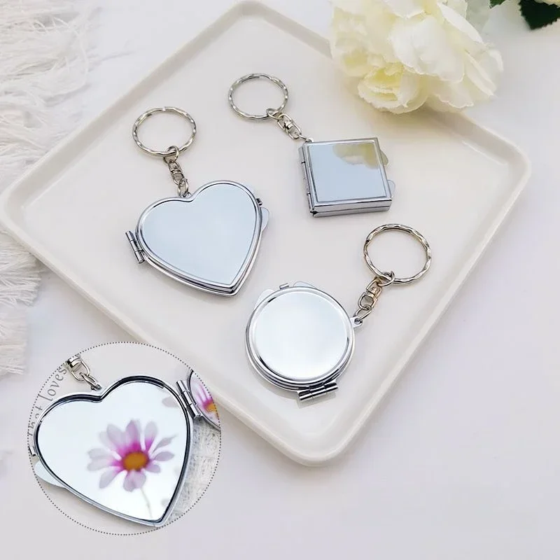 Smooth Metal Photo Frame Key Chain Hold Photos Mirror Pendant DIY Avatar Small Gifts Back Placing Stickers Light Convenient
Smooth Metal Photo Frame Key Chain Hold Photos Mirror Pendant DIY Avatar Small Gifts Back Placing Stickers Light Convenient