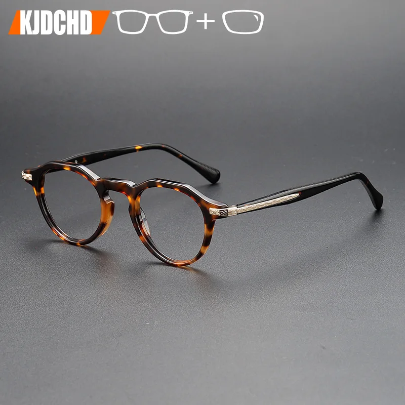 KJDCHD Round Acetate Optical Eyeglasses Men Photochromic Progressive Glasses Bifocal Doctor With Prescription Multifocal Eyewear
KJDCHD Round Acetate Optical Eyeglasses Men Photochromic Progressive Glasses Bifocal Doctor With Prescription Multifocal Eyewear