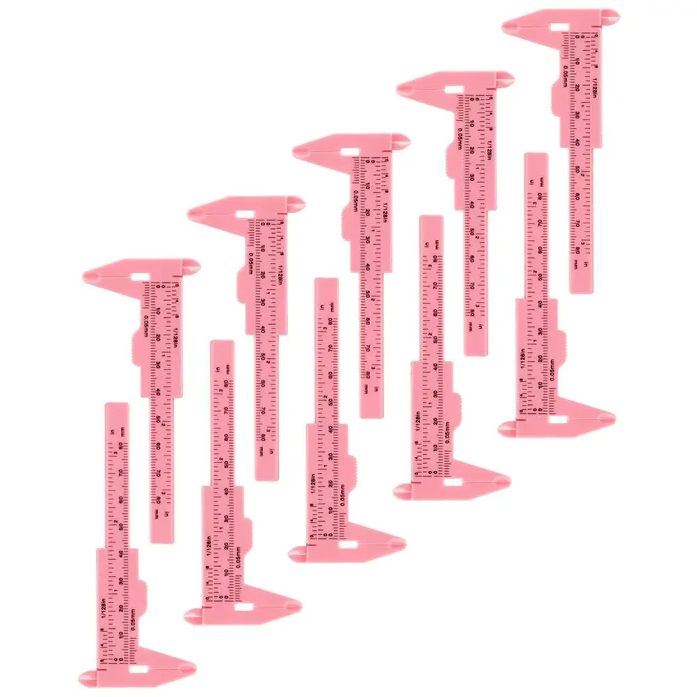 10pcs Eyebrow Supply Ruler 80mm Pink Plastic Eyebrow Measuring Tool Calipers Measuring Tool Practical Scale for Tattoo Kits
10pcs Eyebrow Supply Ruler 80mm Pink Plastic Eyebrow Measuring Tool Calipers Measuring Tool Practical Scale for Tattoo Kits