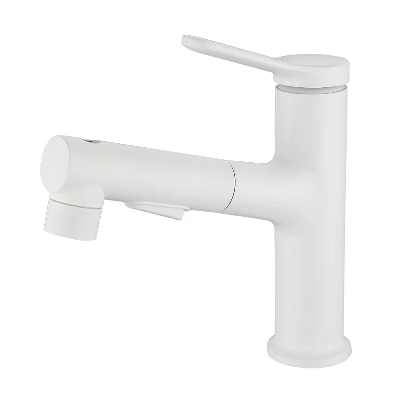 Белый/черный латунный выдвижной смеситель для раковины для ванной комнаты, бытовой смеситель для горячей и холодной воды, многофункциональный смеситель для умывальника
Белый/черный латунный выдвижной смеситель для раковины для ванной комнаты, бытовой смеситель для горячей и холодной воды, многофункциональный смеситель для умывальника