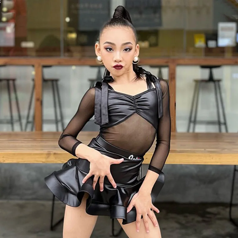 New Latin Dance Costume Girls Ballroom Dance Dresses Children Professional Modern Dance Suit Stage Practice Dancing Clothes XH30
New Latin Dance Costume Girls Ballroom Dance Dresses Children Professional Modern Dance Suit Stage Practice Dancing Clothes XH30