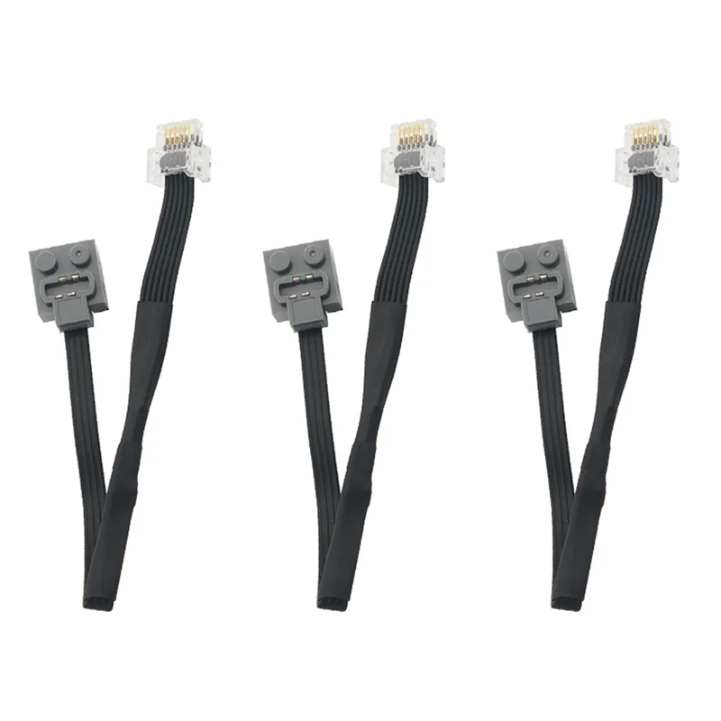 【SLEEK DESIGN】3 шт., 25 см, 6-ядерный Wedo, 4-ядерный удлинитель кабеля-переходника 9686, совместимый с аксессуарами Lego
【SLEEK DESIGN】3 шт., 25 см, 6-ядерный Wedo, 4-ядерный удлинитель кабеля-переходника 9686, совместимый с аксессуарами Lego