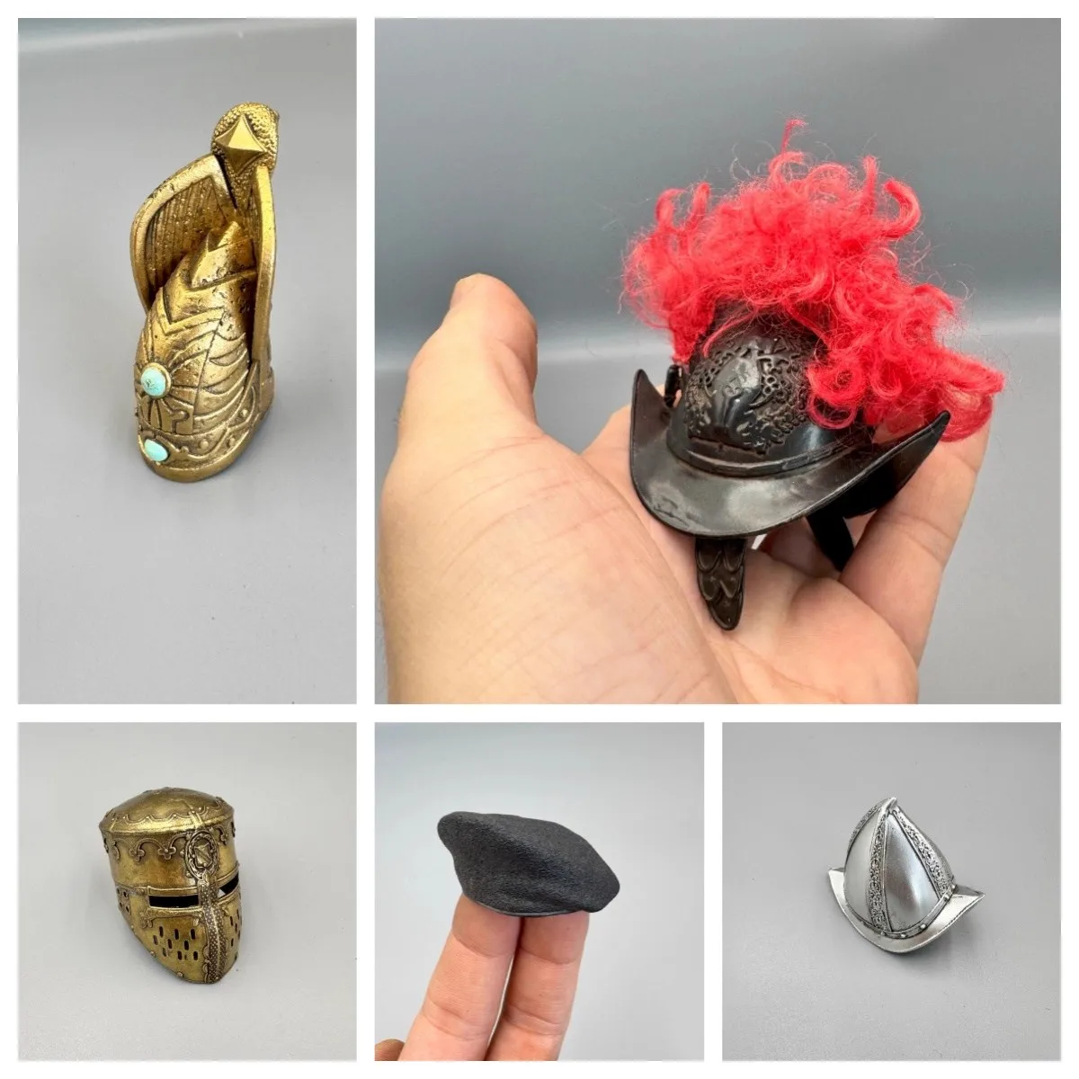 YYDS 1/6 Scale Ancient Soldier Papal Guard Knight Helmet Beret Model Toy For 12'' Action Figure Body In Stock
YYDS 1/6 Scale Ancient Soldier Papal Guard Knight Helmet Beret Model Toy For 12'' Action Figure Body In Stock