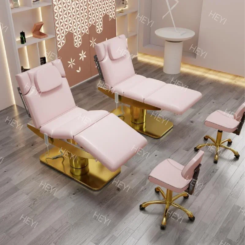 Modern Pink table de massage professionnel Cosmetic Spa Electric 3/4 Motor Facial Beauty Salon wave Massage Bed
Modern Pink table de massage professionnel Cosmetic Spa Electric 3/4 Motor Facial Beauty Salon wave Massage Bed