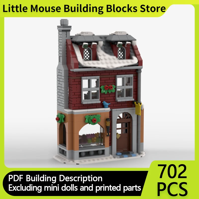 City Street View Model MOC Building Bricks Winter Village Bakery Modular Technology Gifts Holiday Assemble Children Toys Suit
City Street View Model MOC Building Bricks Winter Village Bakery Modular Technology Gifts Holiday Assemble Children Toys Suit