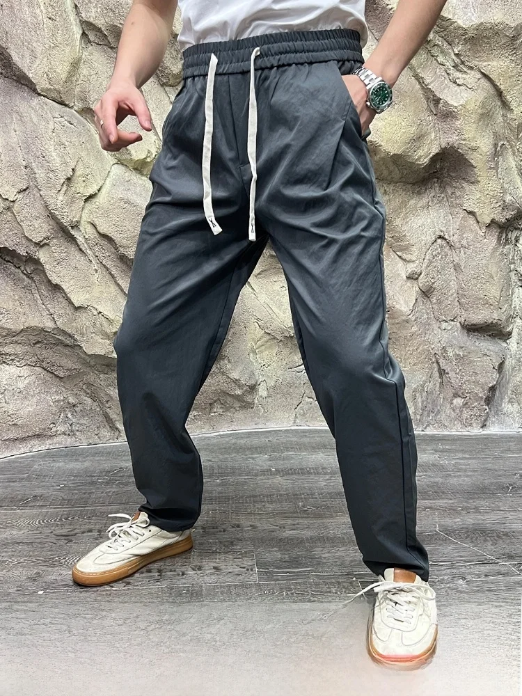 Men's Casual Outdoor Pants Cotton Feel Elastic Waist Breathable New Autumn Sle Straight Leg Polyester Fiber Simple Design
Men's Casual Outdoor Pants Cotton Feel Elastic Waist Breathable New Autumn Sle Straight Leg Polyester Fiber Simple Design