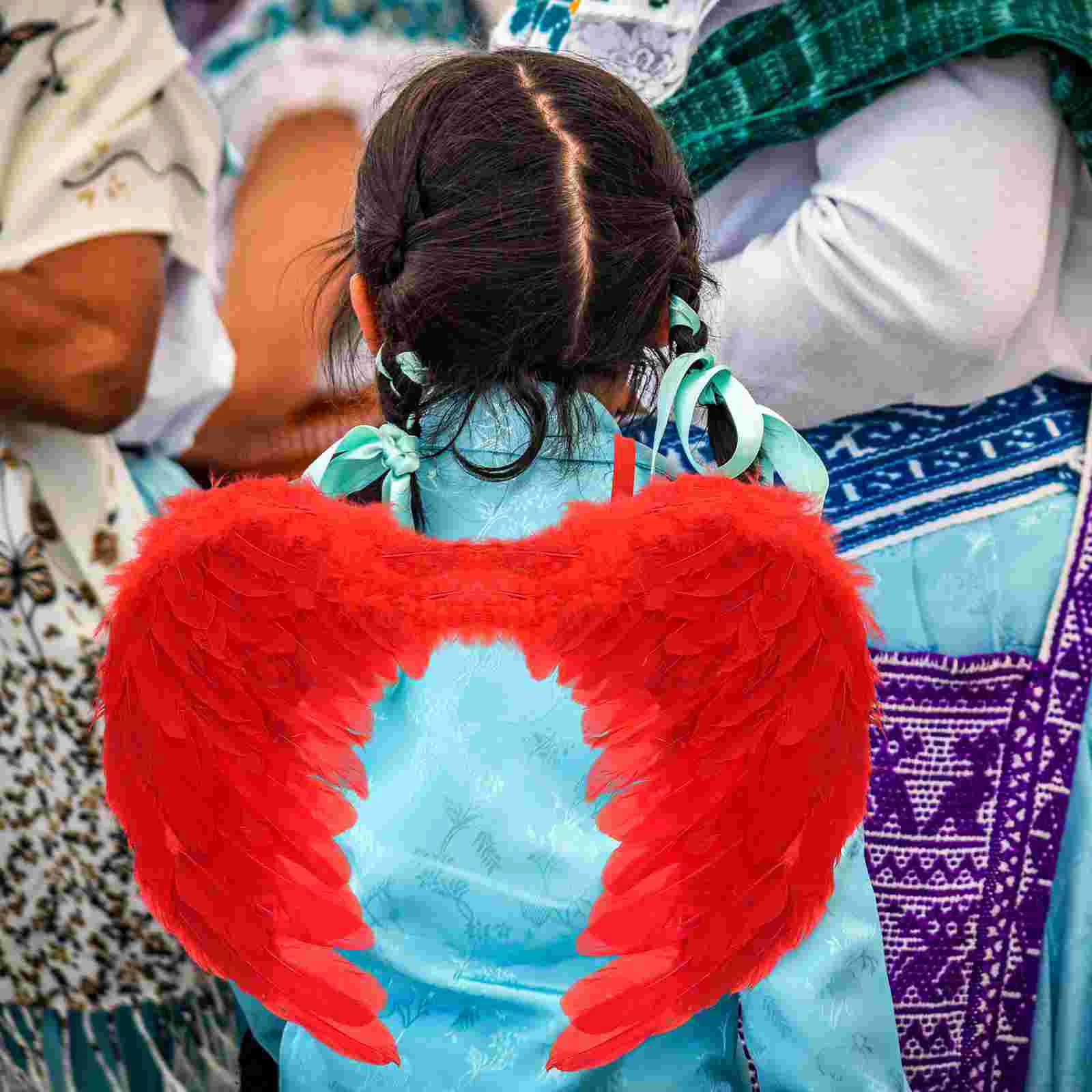 Colorful Angel Wing Performance Plume Wings Girls Accessories Cosplay Props Dress Up Red Christmas
Colorful Angel Wing Performance Plume Wings Girls Accessories Cosplay Props Dress Up Red Christmas
