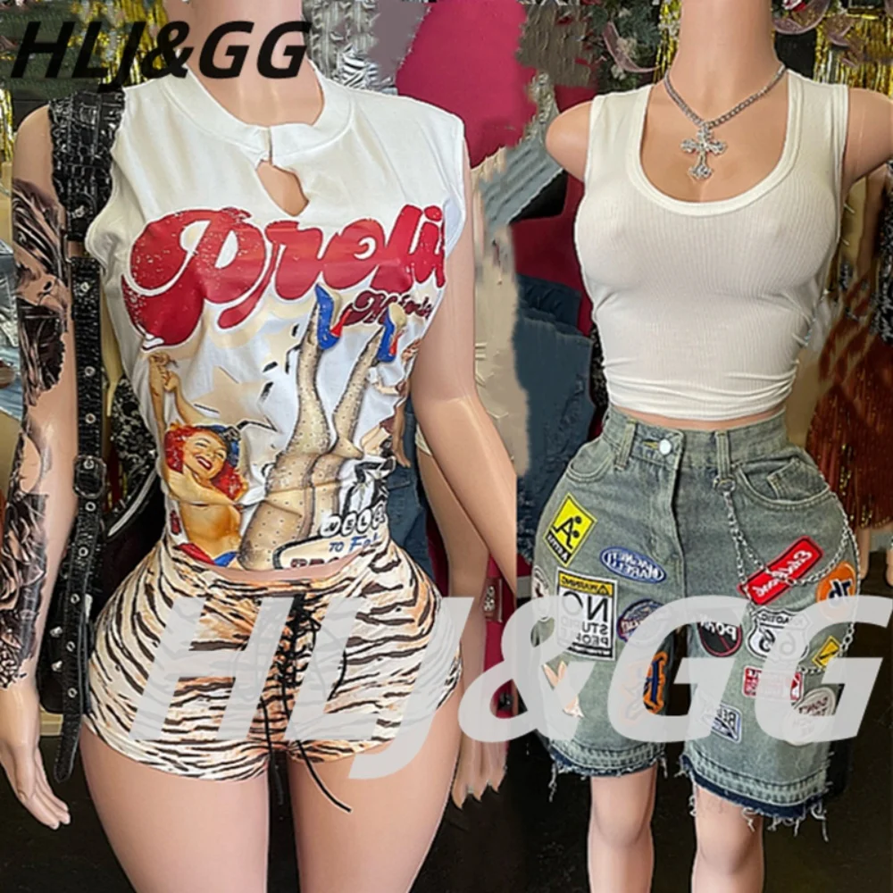 HLJ Trend Y2K Tiger Bandage Shorts Two Piece Sets Women O Neck Pattern Print Sleeveless Top And Shorts Outfit Fashion Streetwear
HLJ Trend Y2K Tiger Bandage Shorts Two Piece Sets Women O Neck Pattern Print Sleeveless Top And Shorts Outfit Fashion Streetwear