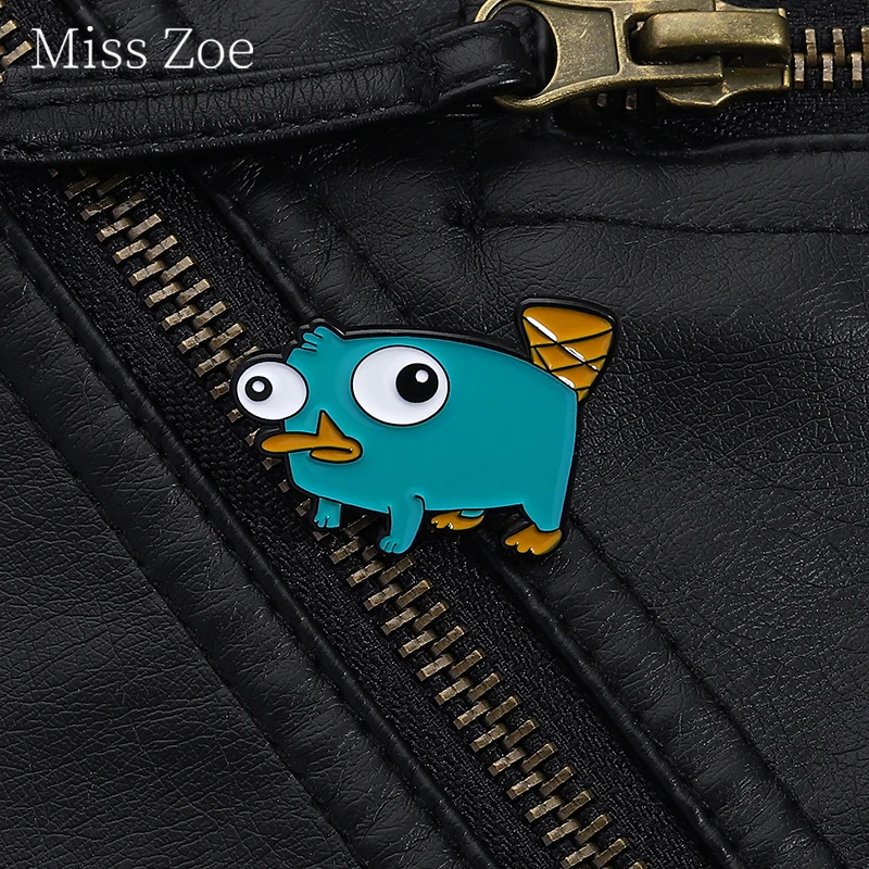 Perry The Platypus Enamel Pins Cartoon Comedy Animated Pet Duck Brooch Lapel Badges Clothes Animal Jewelry Gift For Kids Friends
Perry The Platypus Enamel Pins Cartoon Comedy Animated Pet Duck Brooch Lapel Badges Clothes Animal Jewelry Gift For Kids Friends