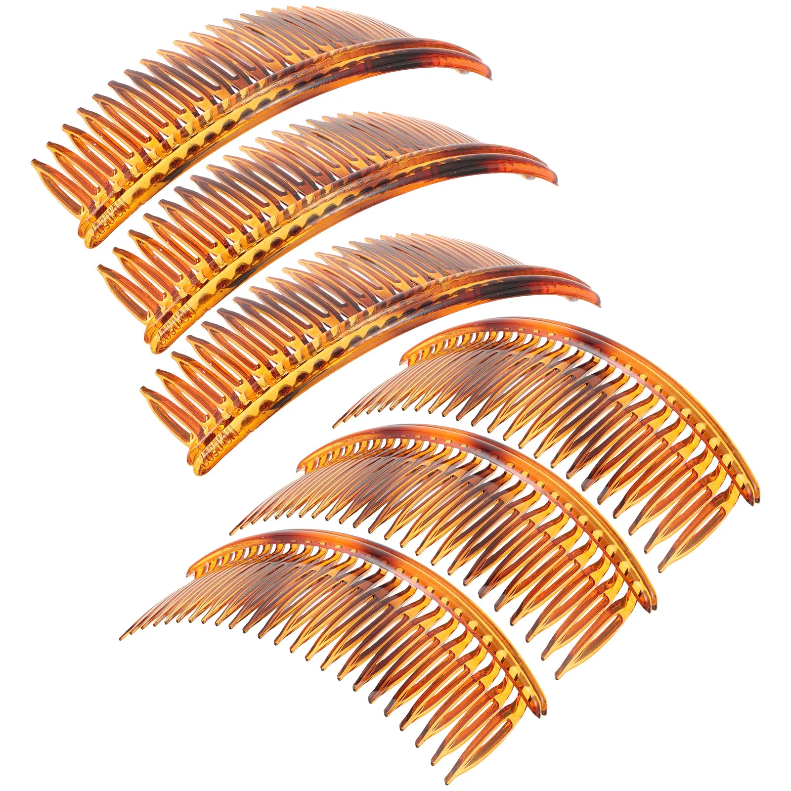 6Pcs Women Hair Side Combs Premium Sturdy Lightweight Styling Combs Smooth Removal Scalp Care Decorative Headpiece
6Pcs Women Hair Side Combs Premium Sturdy Lightweight Styling Combs Smooth Removal Scalp Care Decorative Headpiece