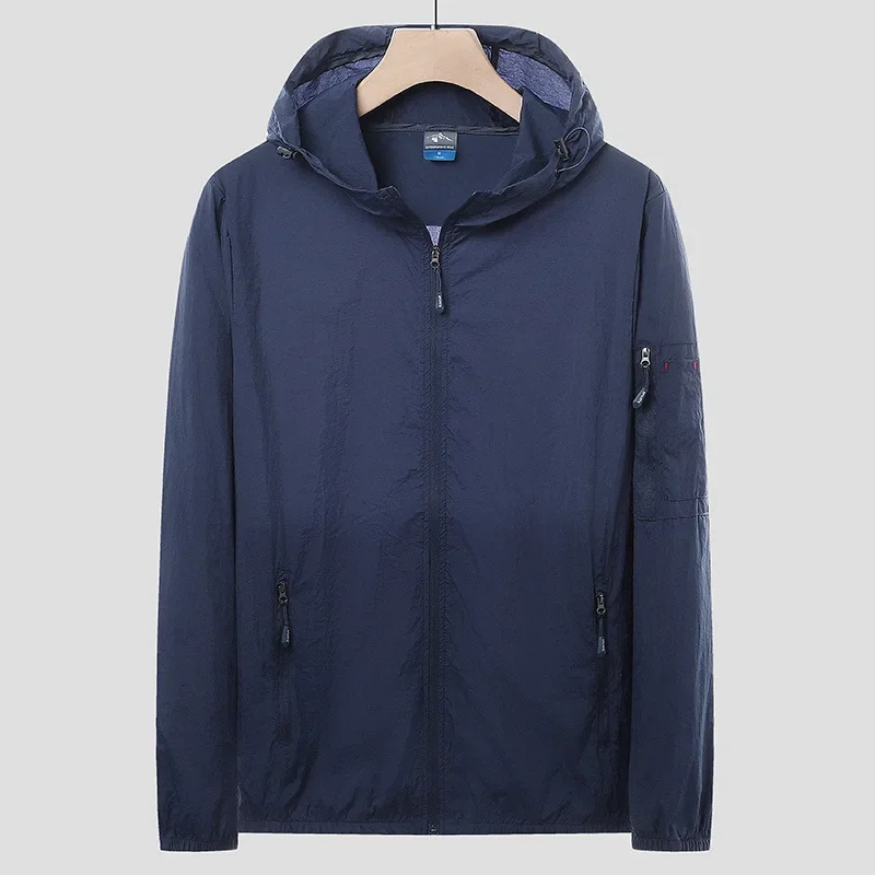 2025 new hooded sun-protective jacket, men's thin coat, summer outdoor sports breathable and UV-protective skin jacket
2025 new hooded sun-protective jacket, men's thin coat, summer outdoor sports breathable and UV-protective skin jacket
