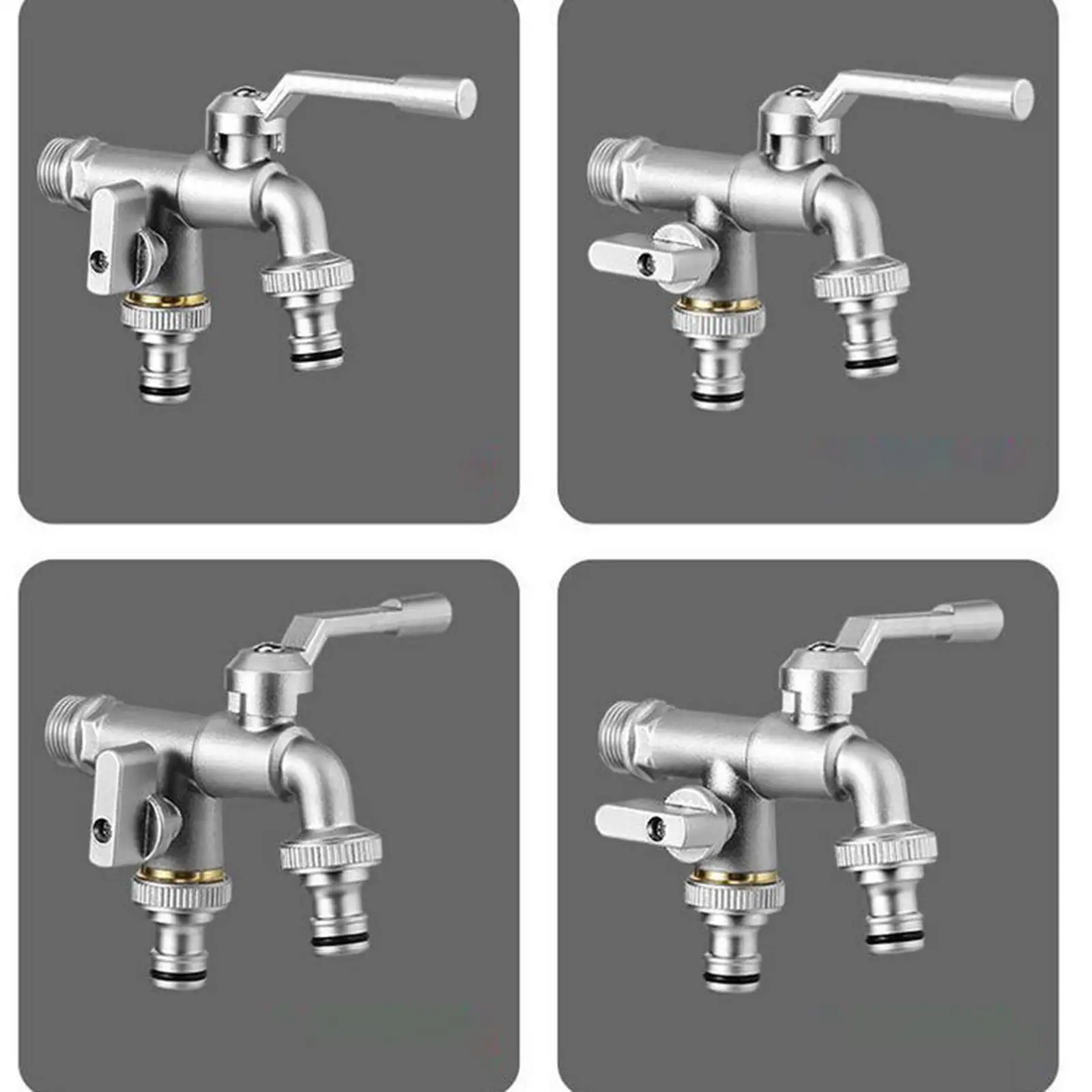 Outdoor Garden Faucet Garden Hose Connector Brass Ball Valves 1/2" Male Thread
Outdoor Garden Faucet Garden Hose Connector Brass Ball Valves 1/2" Male Thread