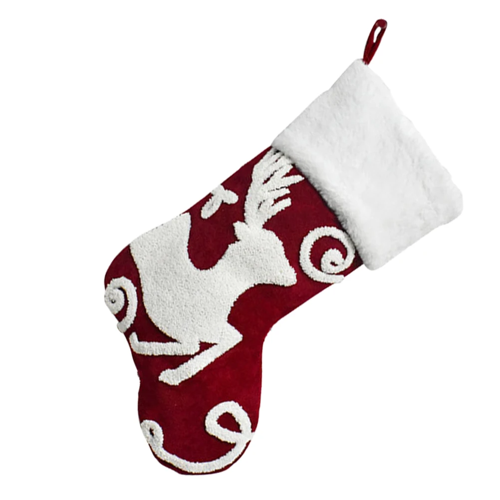Christmas Stockings Decorations Gift Polyester Hanging Cartoon Pattern High Quality Sturdy Loop Delicate Details Warm Atmosphere
Christmas Stockings Decorations Gift Polyester Hanging Cartoon Pattern High Quality Sturdy Loop Delicate Details Warm Atmosphere