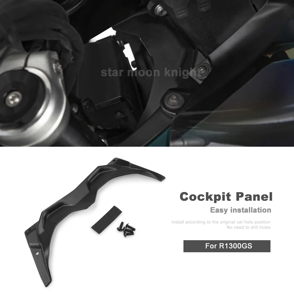 Motorcycle Cockpit Panel Fairing Deflector Updraft Forkshield For BMW R 1300 GS R1300 R1300GS 2023 2024 Accessories
Motorcycle Cockpit Panel Fairing Deflector Updraft Forkshield For BMW R 1300 GS R1300 R1300GS 2023 2024 Accessories