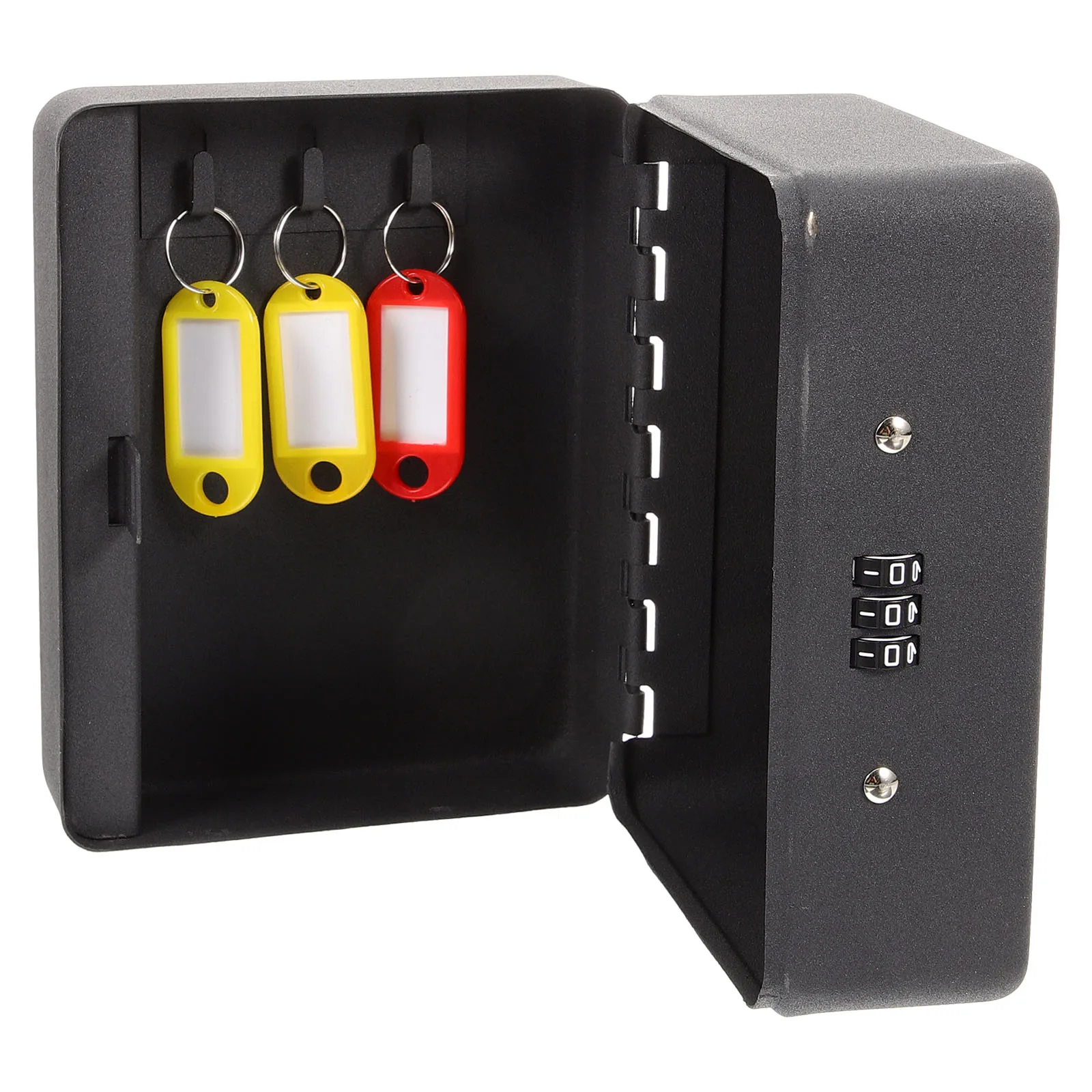 Wall Mount Password Key Box 6 Code Metal Keys Cabinet Black Storage Home Real Car Key Management
Wall Mount Password Key Box 6 Code Metal Keys Cabinet Black Storage Home Real Car Key Management