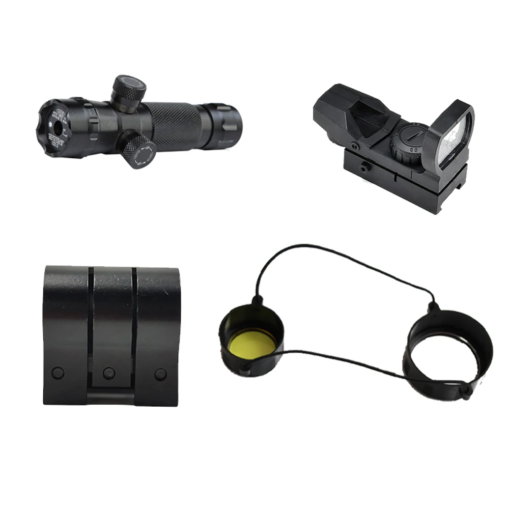 3-in-1 Rifle Scope Red Dot Laser Combo 4-12x50 Illuminated Optics with 4 Reticle Red Green Reflex Sight for Airsoft Hunting
3-in-1 Rifle Scope Red Dot Laser Combo 4-12x50 Illuminated Optics with 4 Reticle Red Green Reflex Sight for Airsoft Hunting