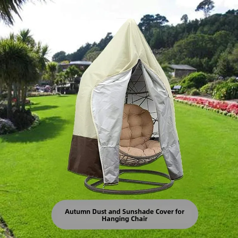 Outdoor Swing Rainproof Cover Balcony Hanging Chair Dust Cover Nest Rocking Chair Hammock Sunshade Protective Waterproof Cover
Outdoor Swing Rainproof Cover Balcony Hanging Chair Dust Cover Nest Rocking Chair Hammock Sunshade Protective Waterproof Cover