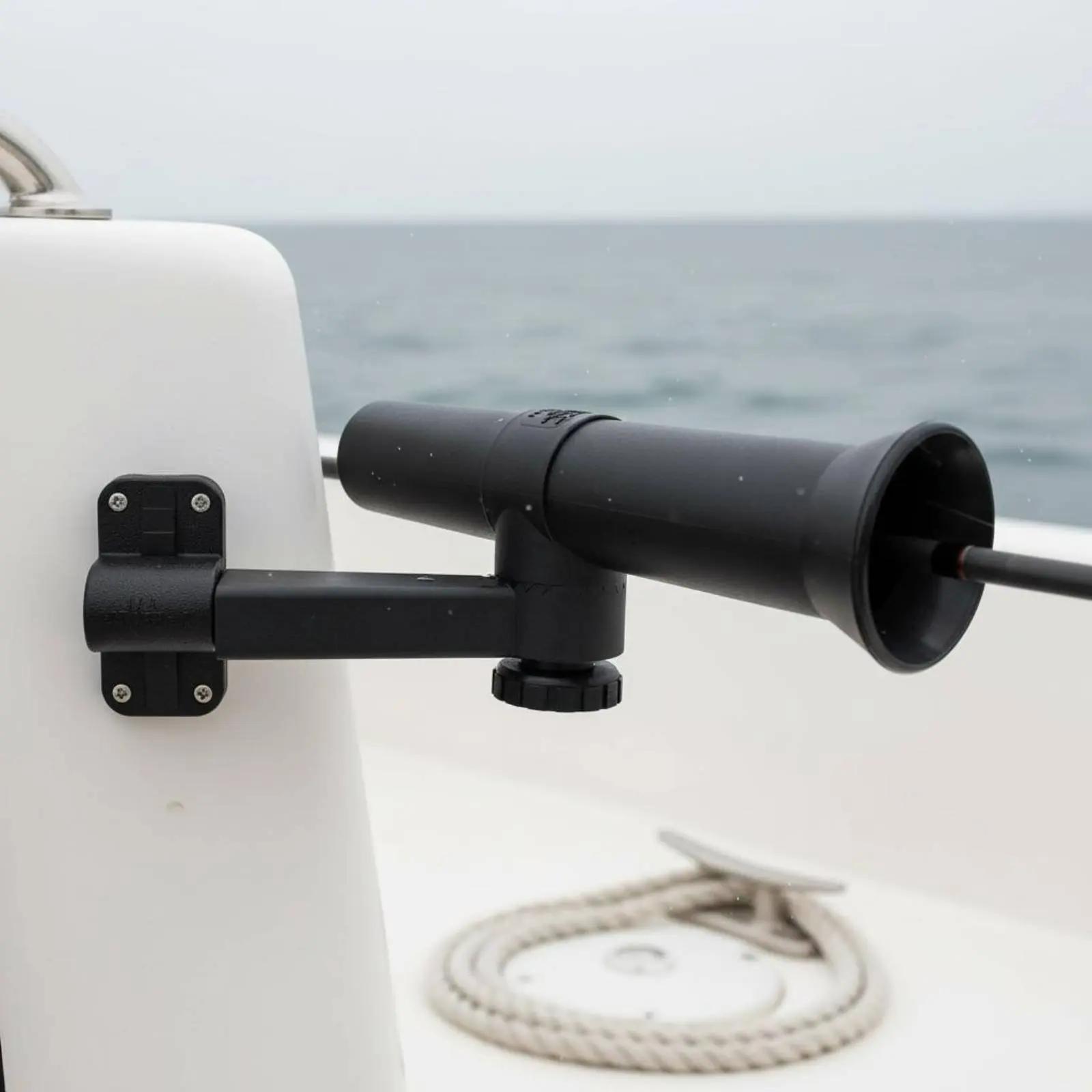 Adjustable Pipe Clamp Rod Holder Secure Grip Boat Fishing Pole Mount for Fishermen, Yacht
Adjustable Pipe Clamp Rod Holder Secure Grip Boat Fishing Pole Mount for Fishermen, Yacht