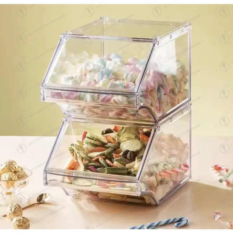 2pcs set Supermarket display box candy dried fruit push-pull transparent plastic snack food box
2pcs set Supermarket display box candy dried fruit push-pull transparent plastic snack food box