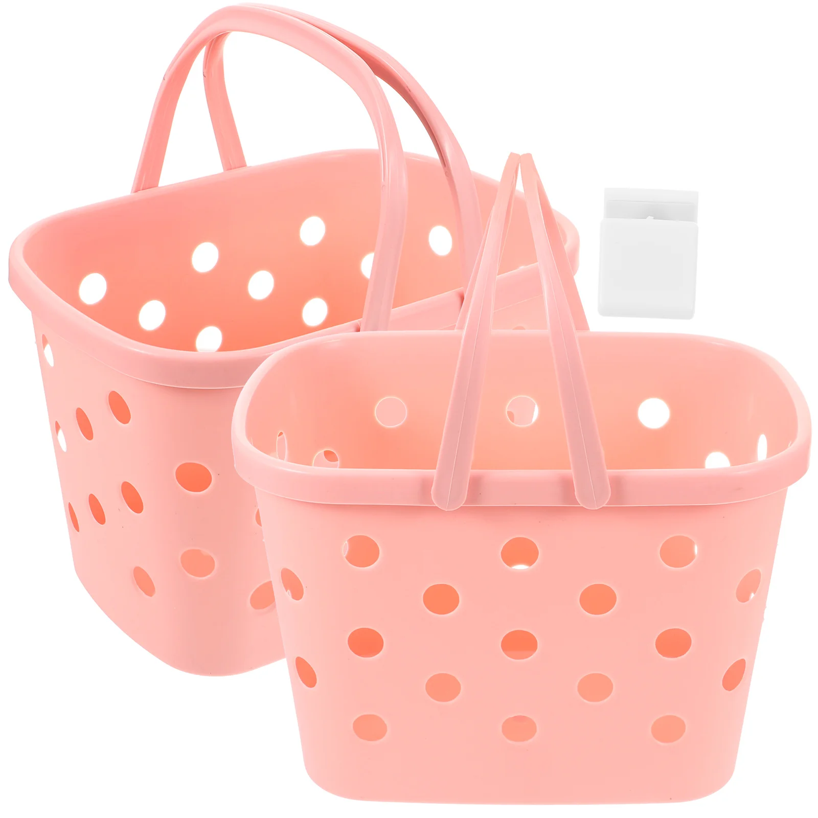 2pcs Plastic Storage Baskets Large Capacity Space Saving Laundry Organizers Sturdy Water Drain Design Bathroom Bedroom Closet
2pcs Plastic Storage Baskets Large Capacity Space Saving Laundry Organizers Sturdy Water Drain Design Bathroom Bedroom Closet