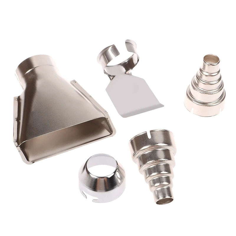 5Pcs/set Stainless Steel Elbow Nozzle Industrial Nozzle Set Heat Resisting Nozzles Fast Heating Heat Blower Nozzles
5Pcs/set Stainless Steel Elbow Nozzle Industrial Nozzle Set Heat Resisting Nozzles Fast Heating Heat Blower Nozzles