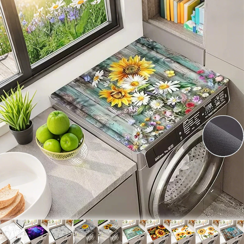 Sunflower Washing Machine Cover Diatom Mud Absorbent Coffee Machine Pad Colorful Non-Slip Kitchen Table Drain Pad Kitchen Apply
Sunflower Washing Machine Cover Diatom Mud Absorbent Coffee Machine Pad Colorful Non-Slip Kitchen Table Drain Pad Kitchen Apply