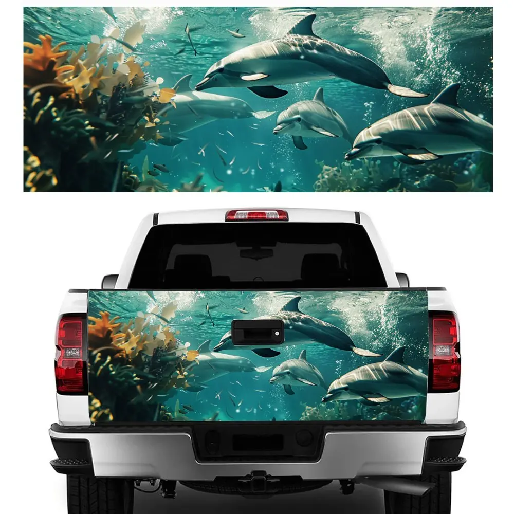 Underwater World Dolphin Print Car Tail Trunk Protect Vinly Decal Auto Accessories Hood Decoration Sticker for Off-road Pickup
Underwater World Dolphin Print Car Tail Trunk Protect Vinly Decal Auto Accessories Hood Decoration Sticker for Off-road Pickup